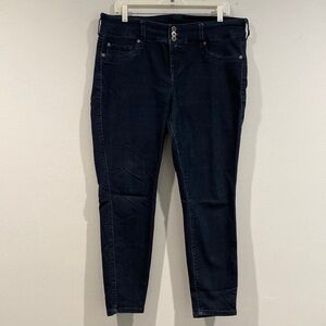 Torrid Denim Dark Rinse Jeggings with Faux Front Pockets - Size 14/16?